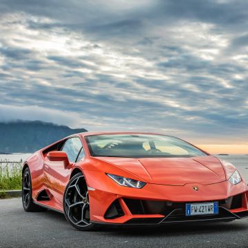 Lamborghini Huracan EVO, Sports car, 2021, 5K