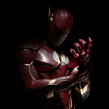 The Flash, Injustice 2, Barry Allen, Black background, DC Comics