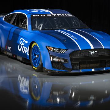 Ford Mustang, 8K, NASCAR Race Car, 2021, 5K