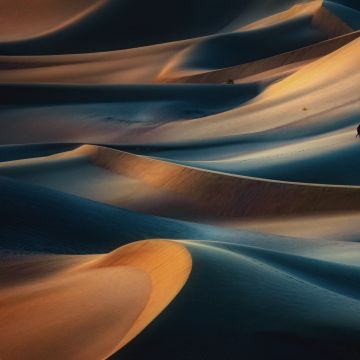 Khara Desert, Sand Dunes, Landscape, Alone, 5K