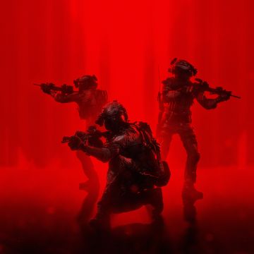 Soldiers, Operation, Red background