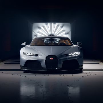 Bugatti Chiron Super Sport, Exotic car, Hyper Sports Cars, Dark background, 2021