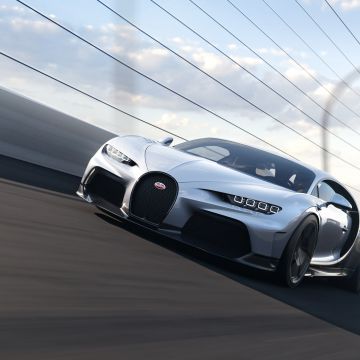 Bugatti Chiron Super Sport, Race track, Hyper Sports Cars, 2021