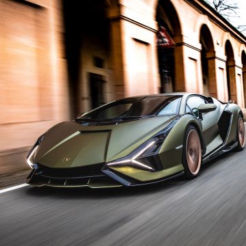 Lamborghini Sián FKP 37, Performance car, Hybrid cars, Sports cars, 2021