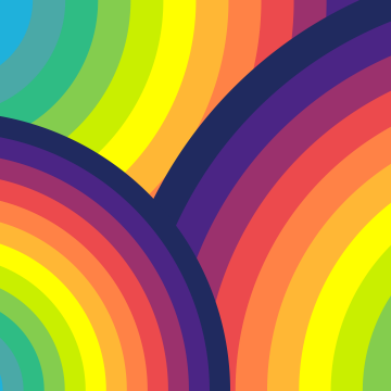 Rainbow colors, Colorful background, Multicolor, Pattern, 5K, 8K