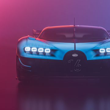 Bugatti Chiron Vision GT, CGI, Hyper Sports Cars