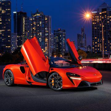 McLaren Artura, 8K, Hybrid sports car, 2021, 5K
