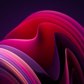 Windows 11, Flow, Dark Mode, Dark background, Pink