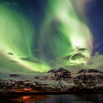 Northern Lights, Aurora Borealis, Iceland