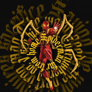 Iron Spider, Spider-Man, Artwork, Digital Art, Marvel Superheroes, Spiderman