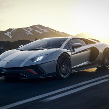 Lamborghini Aventador LP 780-4 Ultimae, Luxury sports car, Supercars, 2021