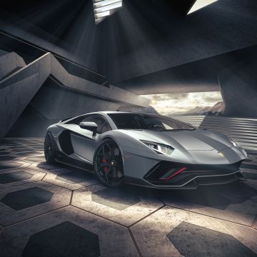 Lamborghini Aventador LP 780-4 Ultimae, Supercars, 2021, Dark, 5K