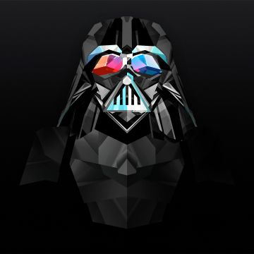 Sith, Dark Lord, Star Wars, Dark background, Black background, Minimal art