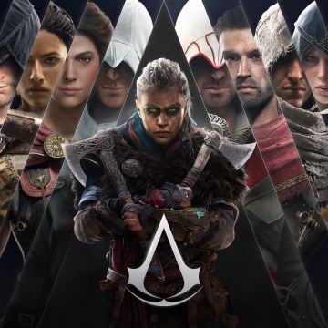 Assassin's Creed Valhalla, Female Eivor, PC Games, PlayStation 4, PlayStation 5, Xbox One, Xbox Series X and Series S, Google Stadia, Amazon Luna, 5K, 8K