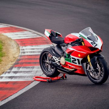 Ducati Panigale V2 Bayliss, Race track, Sports bikes, 2021, 5K