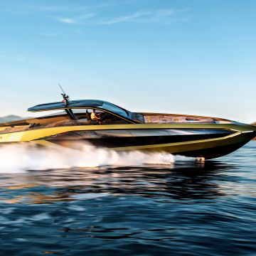 Tecnomar for Lamborghini 63, 5K, Superyacht, Motor yacht, Luxury yacht, 2021