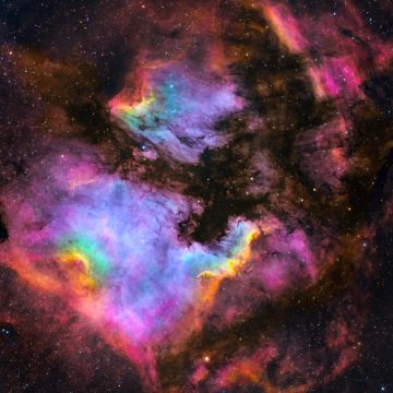 Nebula, Astrophotography, Stars, Colorful, Galaxy, Cosmos, 5K