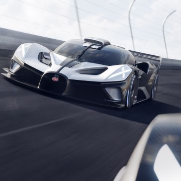 Bugatti Bolide, Racing cars, Hyper Sports Cars, 2021