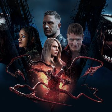 Venom: Let There Be Carnage, 5K, Venom 2, 2021 Movies, Woody Harrelson, Tom Hardy, Naomie Harris, Michelle Williams