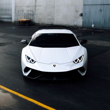 Lamborghini Huracan, White cars