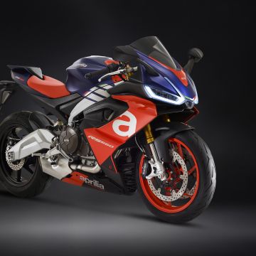 Aprilia RS 660, Dark background, Sports bikes