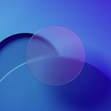 Blue background, Circles, Frosty