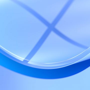 Windows 11, Stock, Blue background, Windows logo