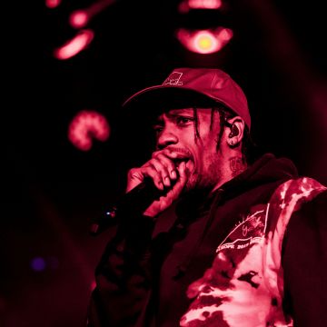 Travis Scott, American rapper, Live concert