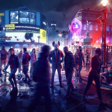 Watch Dogs: Legion, 2020 Games, PlayStation 5, PlayStation 4, Xbox Series X, Xbox One, Google Stadia, PC Games, 5K, 8K