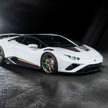 Vorsteiner Lamborghini Huracán EVO RWD Monza, 2021, Dark background, 5K, 8K