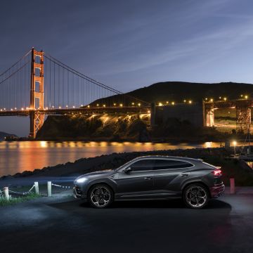 Lamborghini Urus, Golden Gate Bridge, Anniversary, 2021