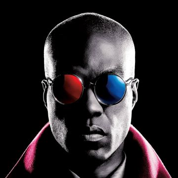 The Matrix Resurrections, Yahya Abdul-Mateen, Morpheus, 2022 Movies, Black background, AMOLED