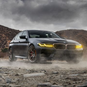 BMW M5 CS, 2022, 5K, 8K