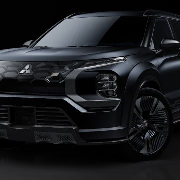 Mitsubishi Vision Ralliart Concept, 2022, Dark background