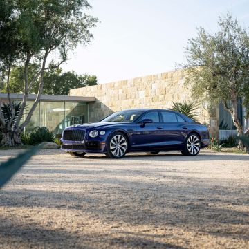 Bentley Flying Spur Hybrid, 2022, 5K, Hybrid cars, Luxury cars