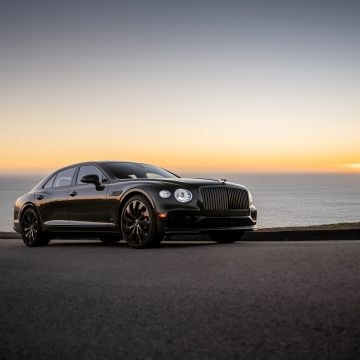 Bentley Flying Spur Hybrid, 8K, Hybrid cars, Luxury cars, 5K, 8K, 2022