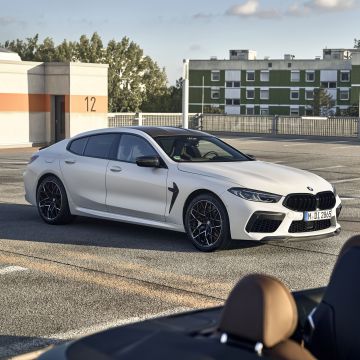 BMW M8 Competition Gran Coupé, 2022, Sports sedan, 5K