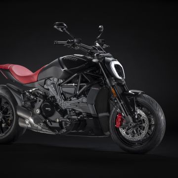 Ducati XDiavel Nera, Dark background, Limited edition, Sports cruiser, 2022