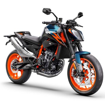 KTM 890 Duke R, Sports bikes, 2022, White background