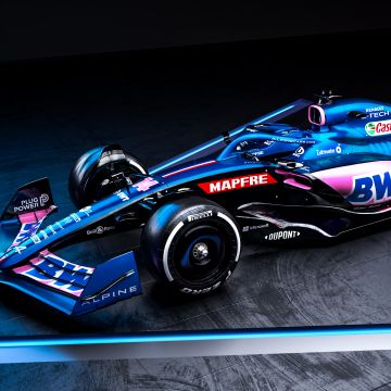 Alpine A522, Formula One cars, Formula 1, 2022