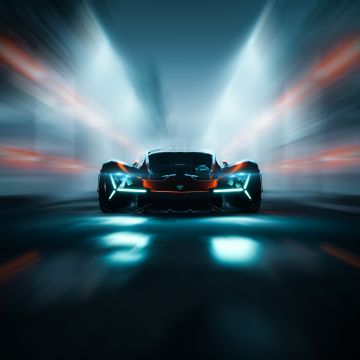 Lamborghini Terzo Millennio, Concept cars, Supercars, Digital composition, Hypercars