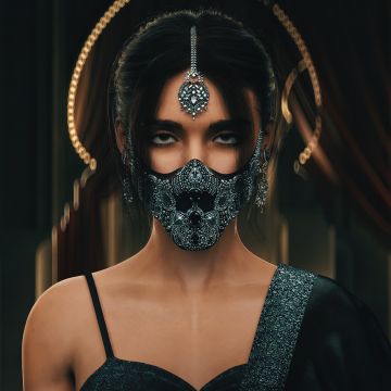 Traditional, Woman, Mask