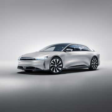 Lucid Air Grand Touring, Electric cars, Luxury cars, 5K, 2022