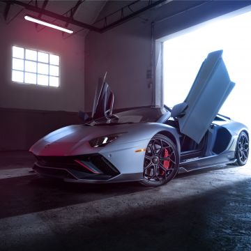 Lamborghini Aventador, 2022, 5K, 8K