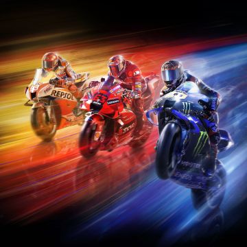 MotoGP 22, 2022 Games, Racing bikes, PlayStation 4, PlayStation 5, Xbox One, Xbox Series X and Series S