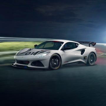 Lotus Emira GT4, Sports cars, Race cars, Race track, 2022, 5K, 8K