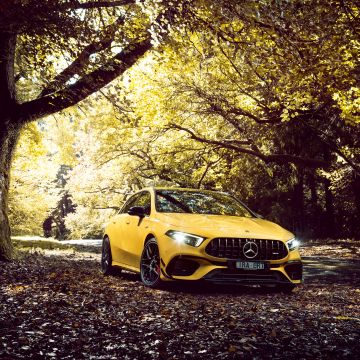 Mercedes-AMG A 45 S 4MATIC, Aerodynamic Package, Fall, 2020