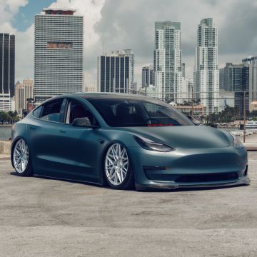 Tesla Model 3, Electric cars, 5K, 8K
