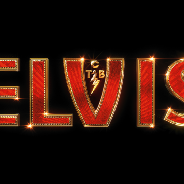 Elvis Presley, TCB Band, 2022 Movies, Black background