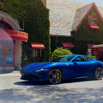 Ferrari Roma, Luxury sports car, 5K